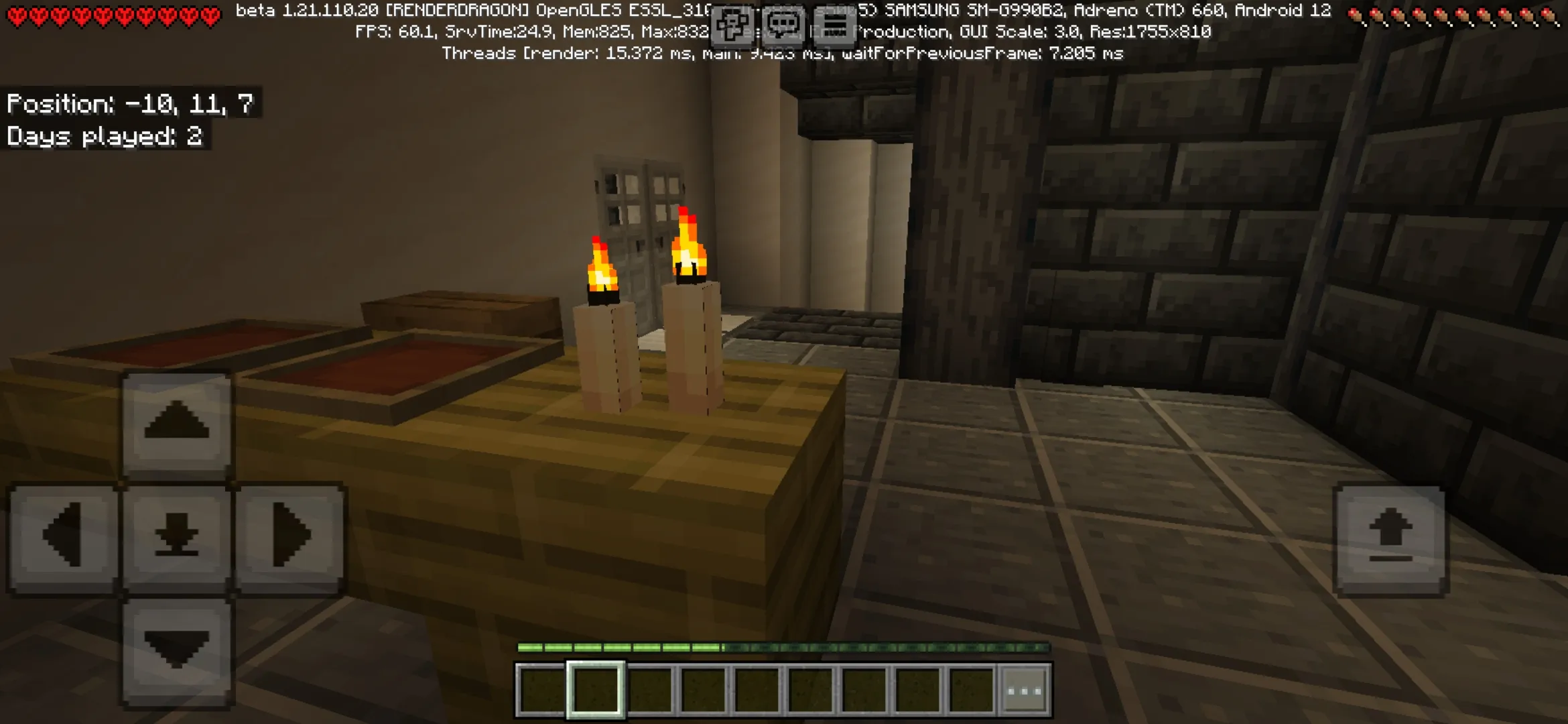 Table from Survive Underwater Map for Minecraft PE