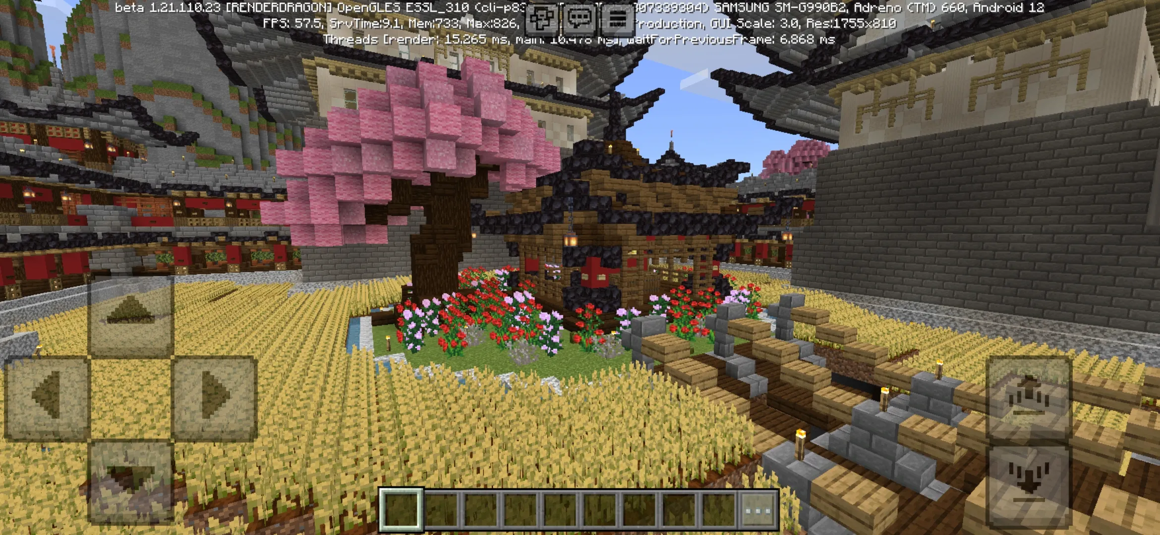 Territory from Japanese Style Map for Minecraft PE