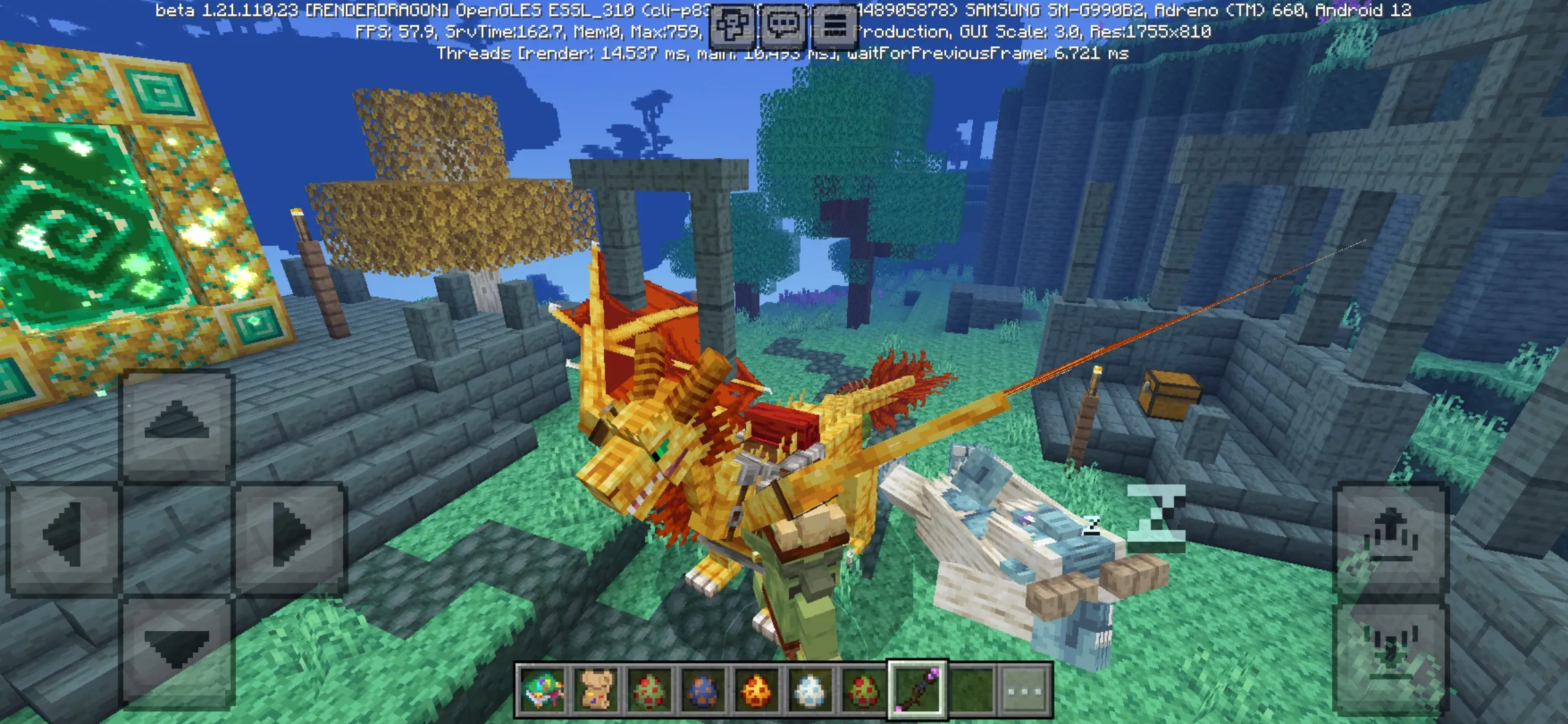 Theia Dimension Mod for Minecraft PE