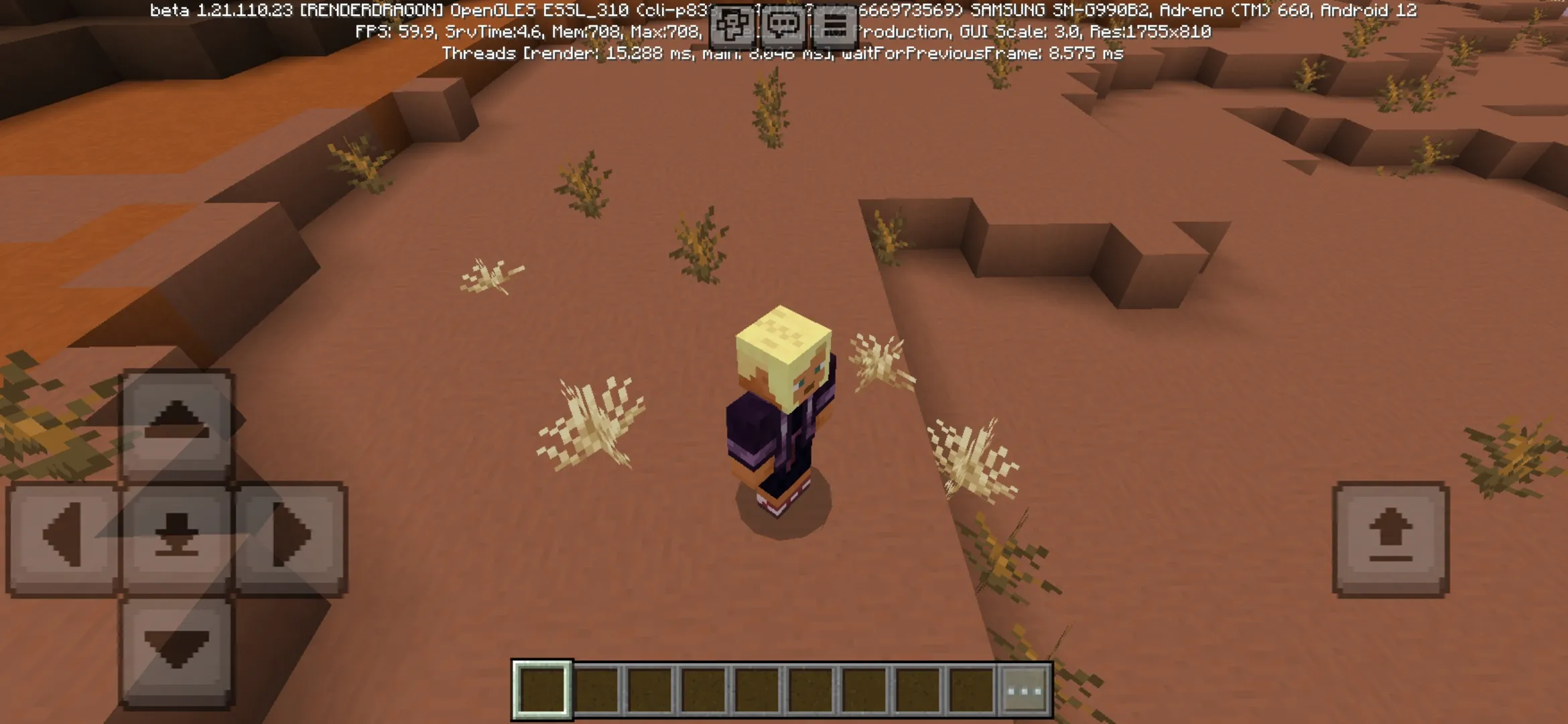 Top View from Free Look Texture Pack for Minecraft PE