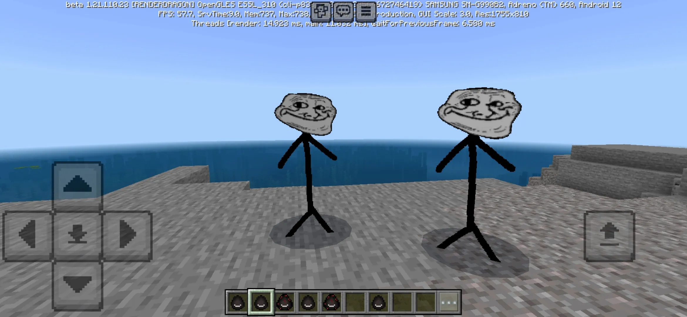 Trollge Mod for Minecraft PE