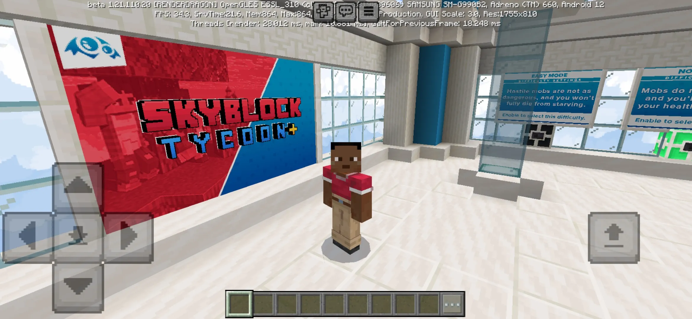 Tycoon Map for Minecraft PE