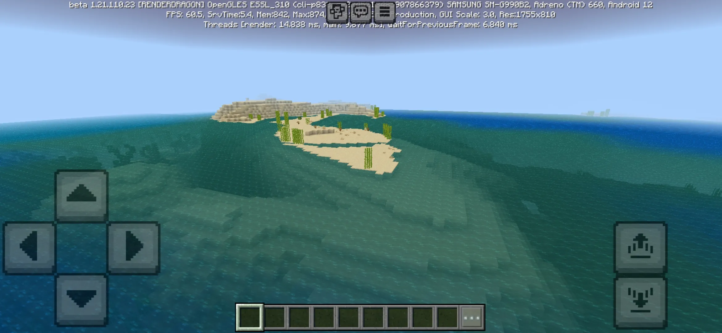 Water from Xiao Sakura Texture Pack for Minecraft PE