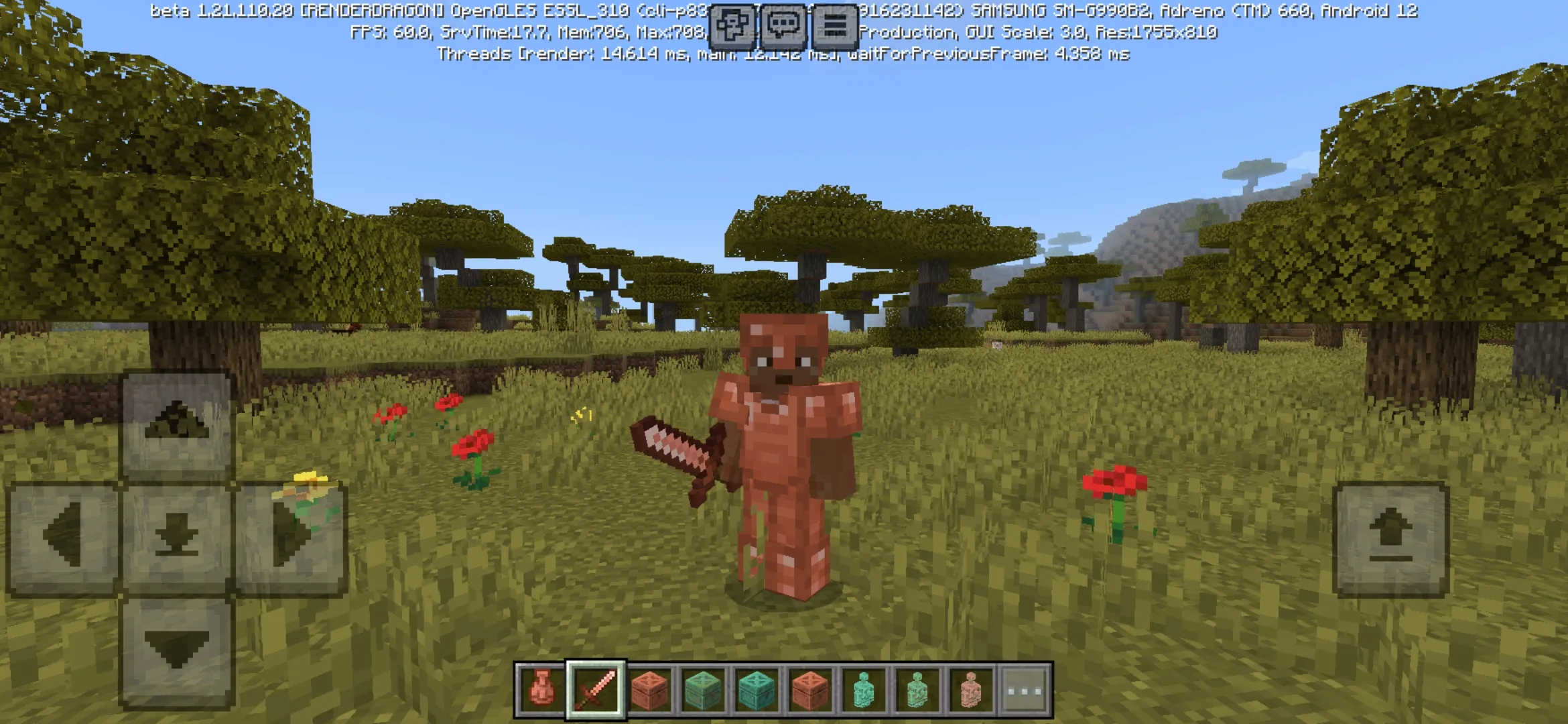 Weapon from Minecraft 1.21
