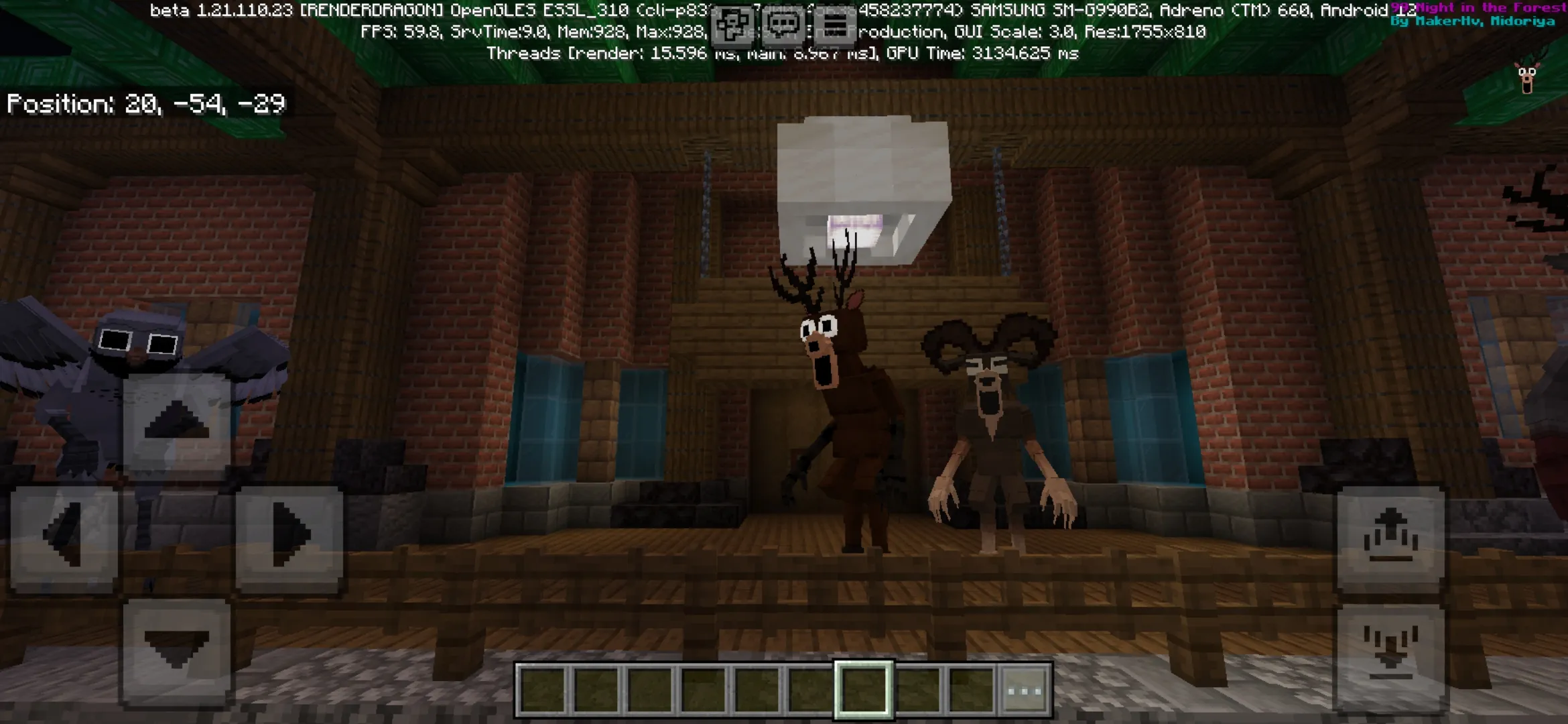 99 Night Forest Map for Minecraft PE