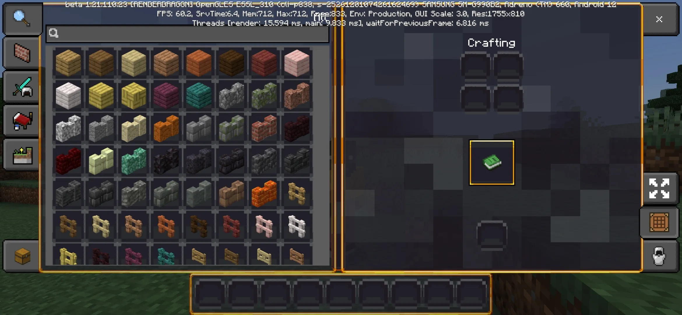 Craft from Burger Drive Texture Pack for Minecraft PE