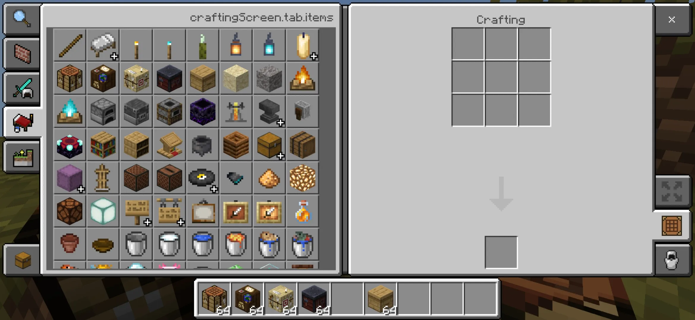 Craft from Colorful Containers Texture Pack for Minecraft PE
