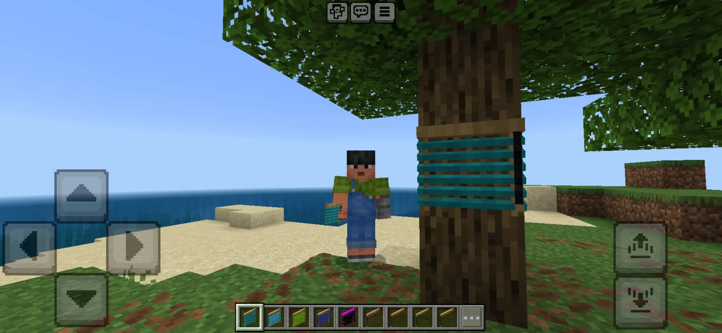 Cyan from Blinds Mod for Minecraft PE