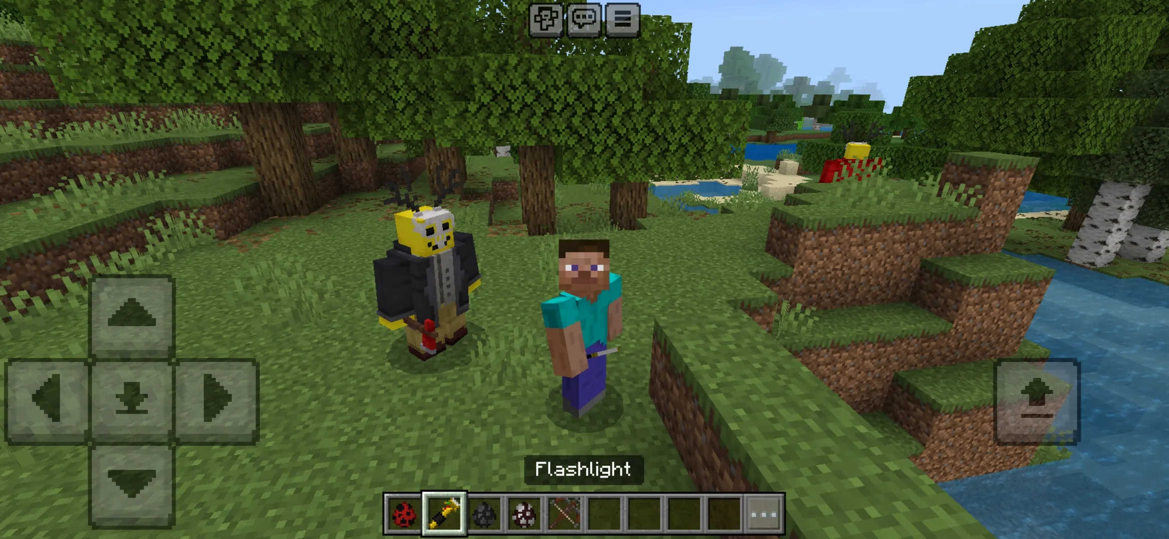 Enemy from 99 Night Forest Mod for Minecraft PE