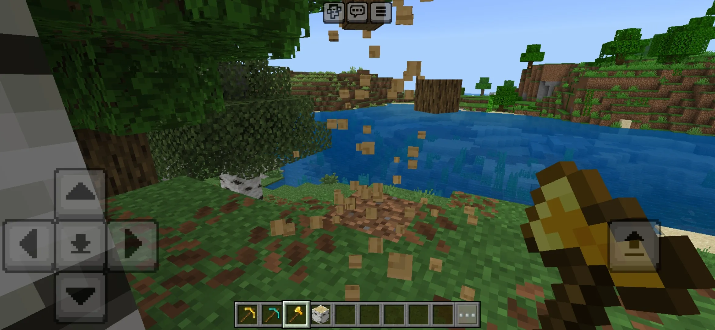 Falling Tree Mod for Minecraft PE