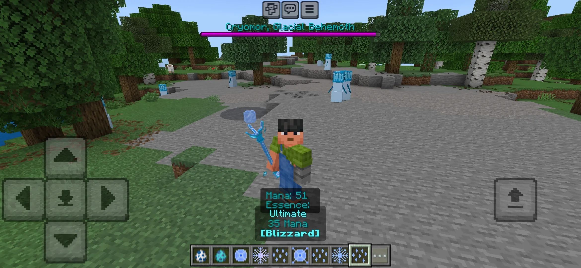 Frost Magic Mod for Minecraft PE
