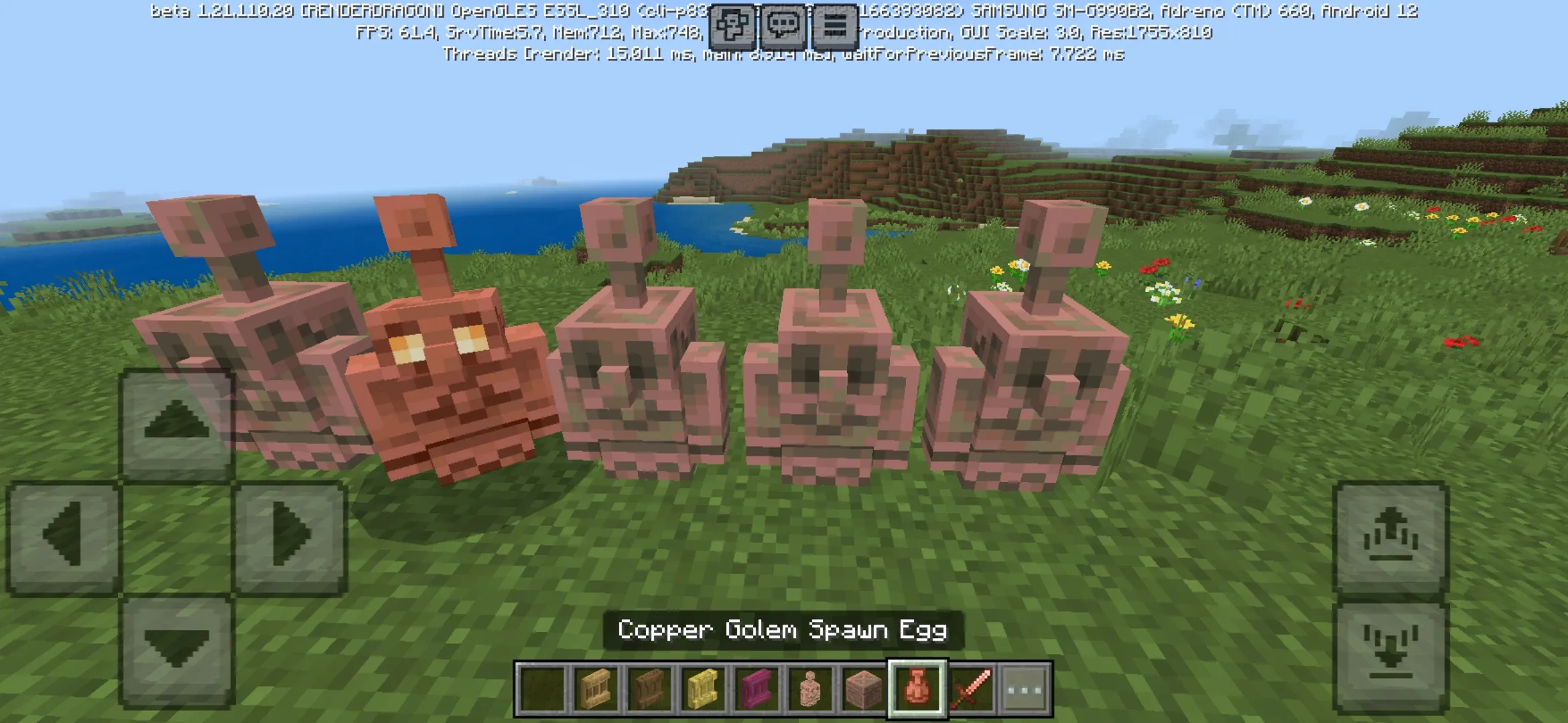 Golem from Minecraft 1.21