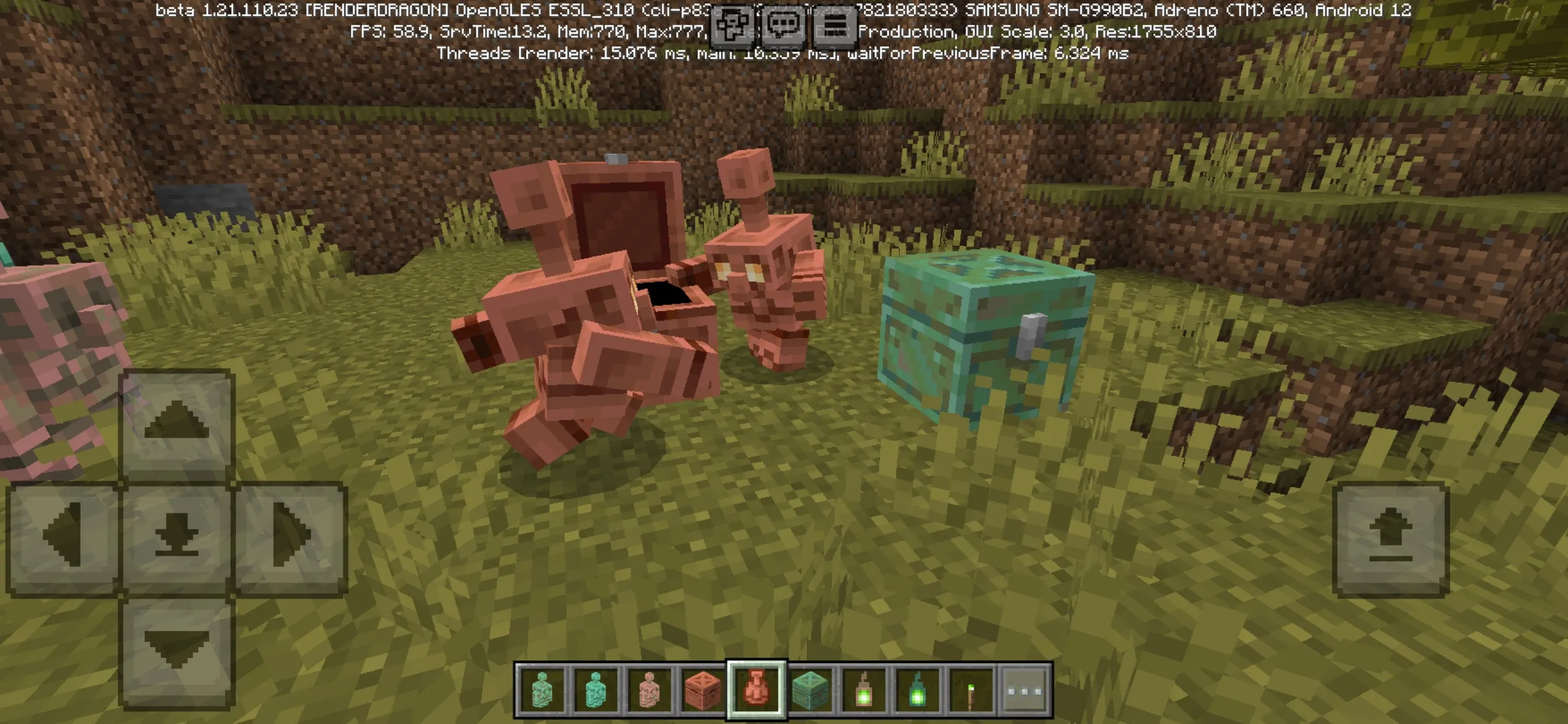 Golem from Minecraft 1.21