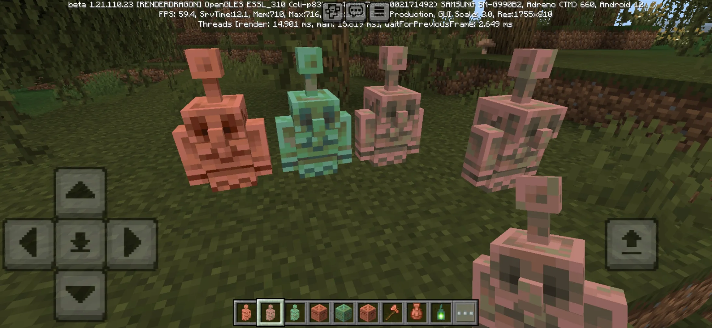Golem from Minecraft PE 1.21