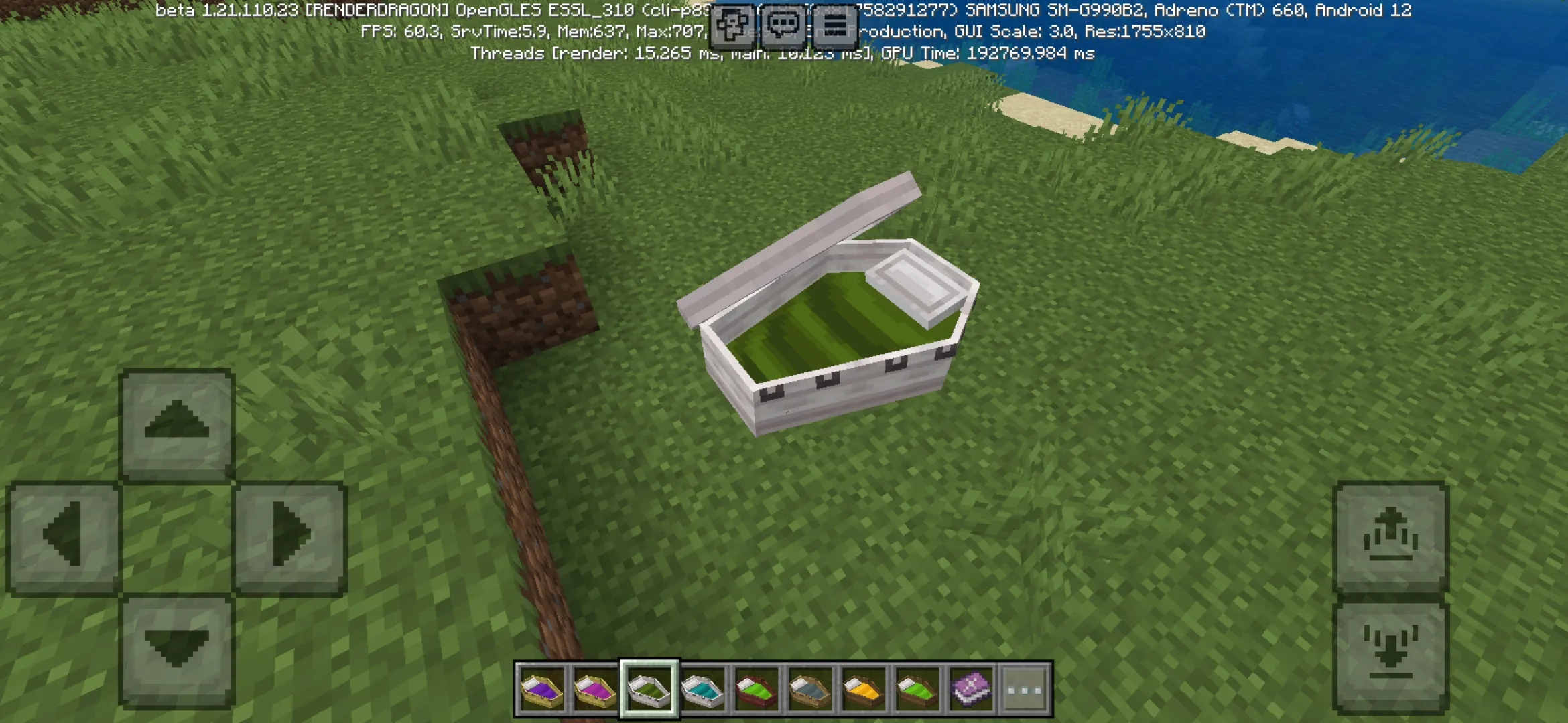 Green from Sleeping Coffins Mod for Minecraft PE