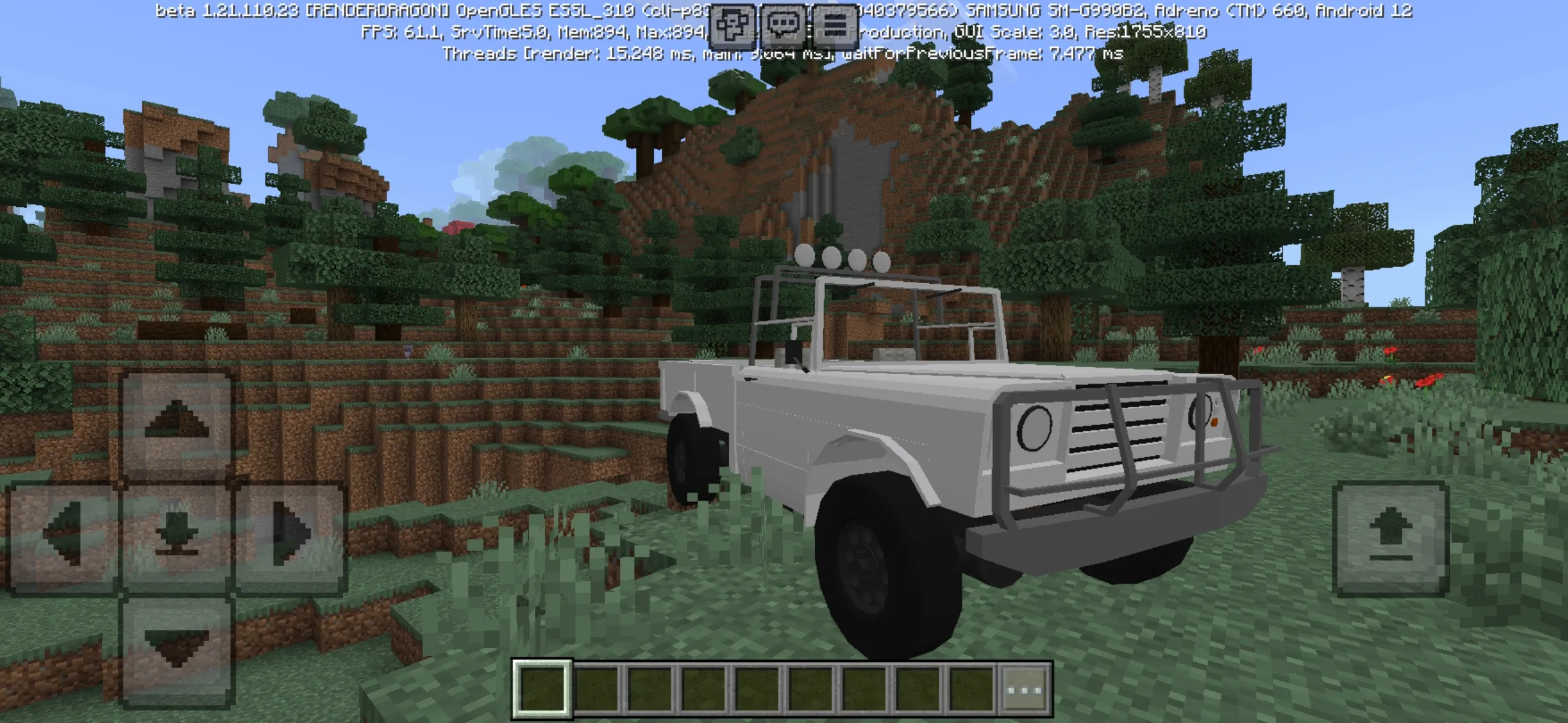 Grey from Trevors Cars Mod for Minecraft PE