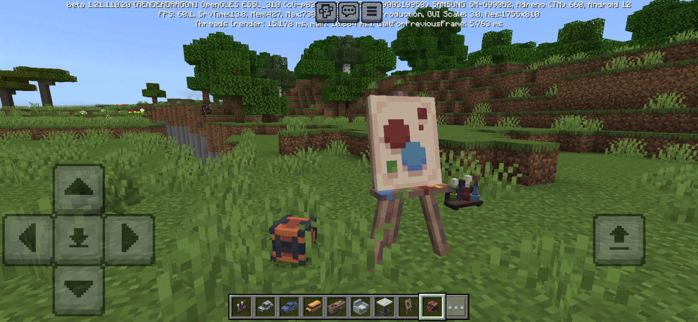 Items from School Furniture Mod for Minecraft PE