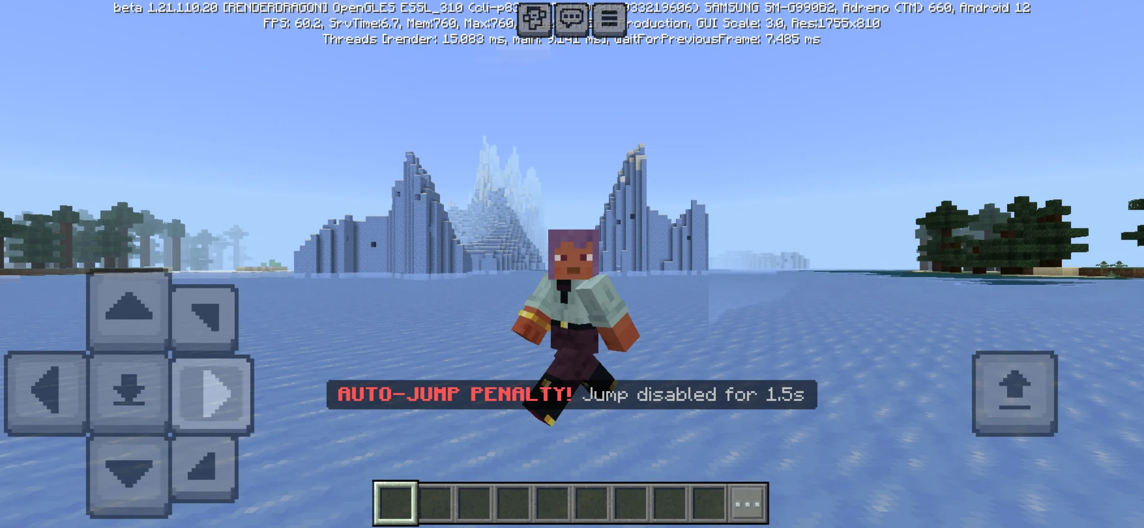Jump from CS Bunny Hop Mod for Minecraft PE