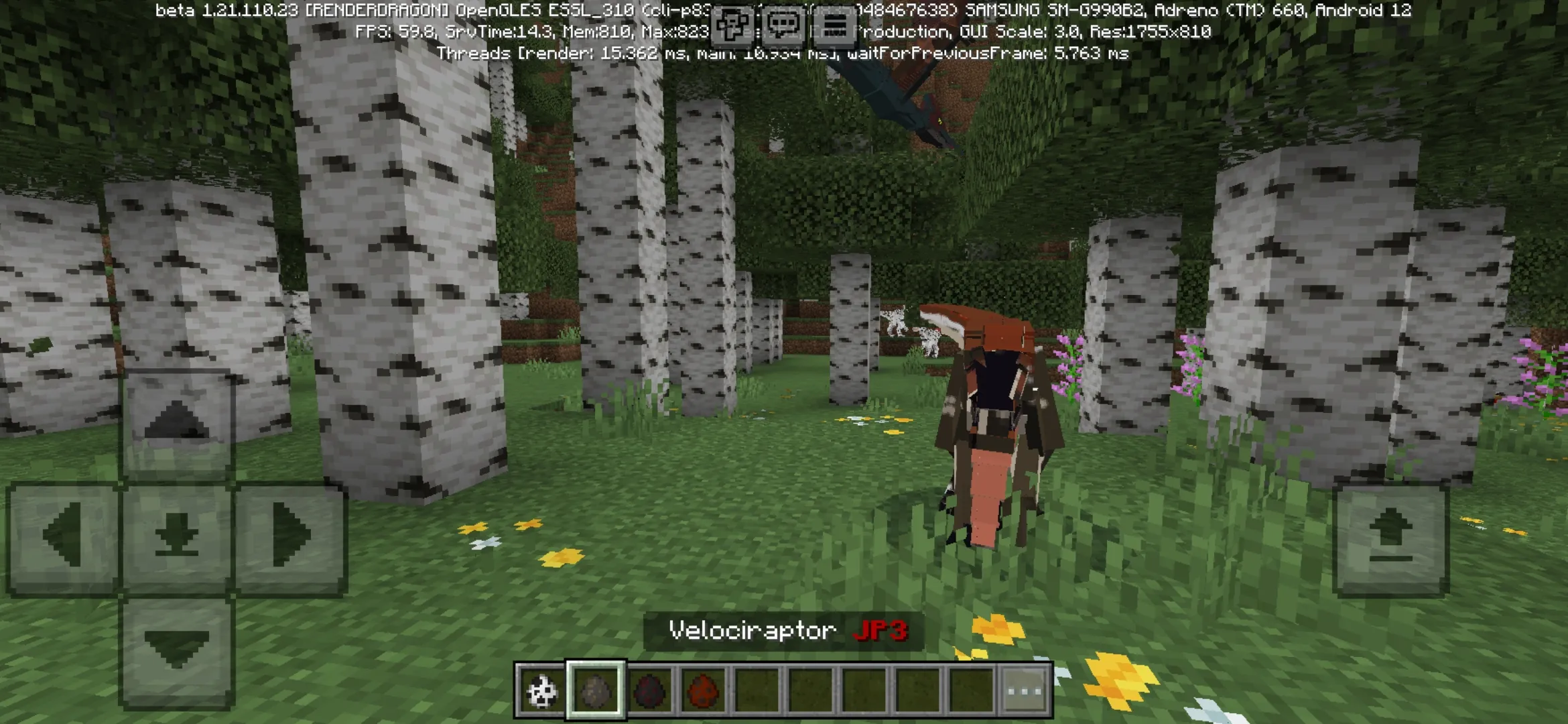 Jurassic World Mod for Minecraft PE
