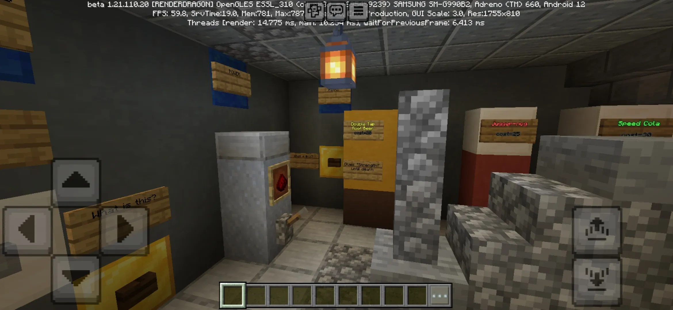 Location from Der Riese Map for Minecraft PE