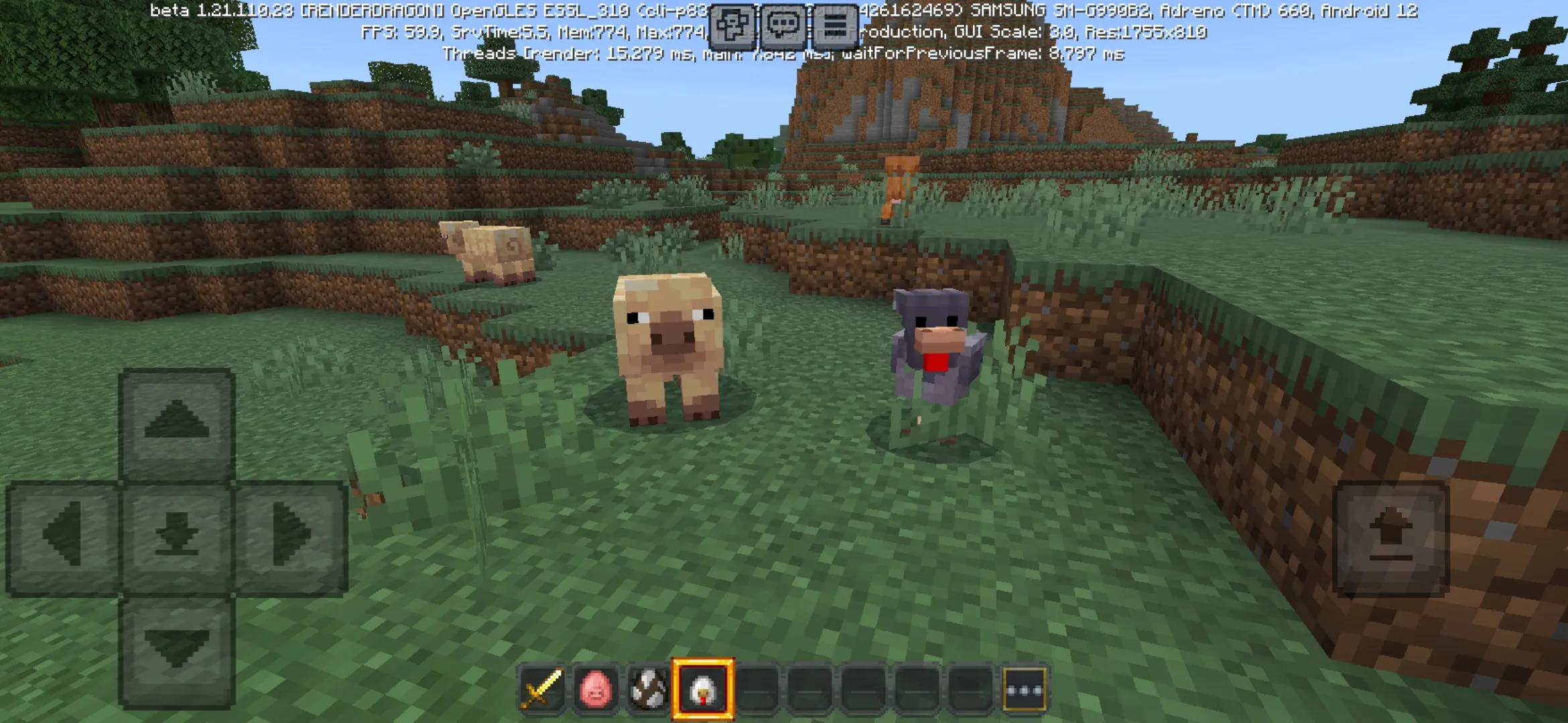 Mobs from Burger Drive Texture Pack for Minecraft PE
