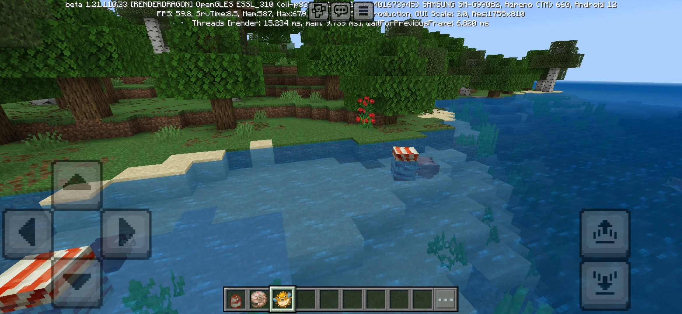 Mob from Nautilus Mod for Minecraft PE