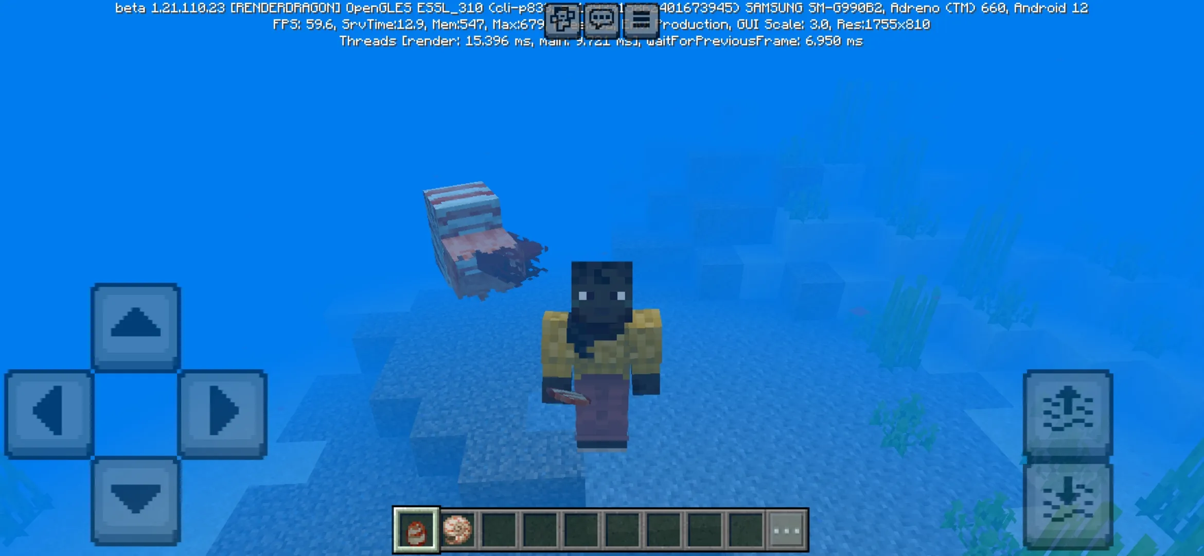 Nautilus Mod for Minecraft PE