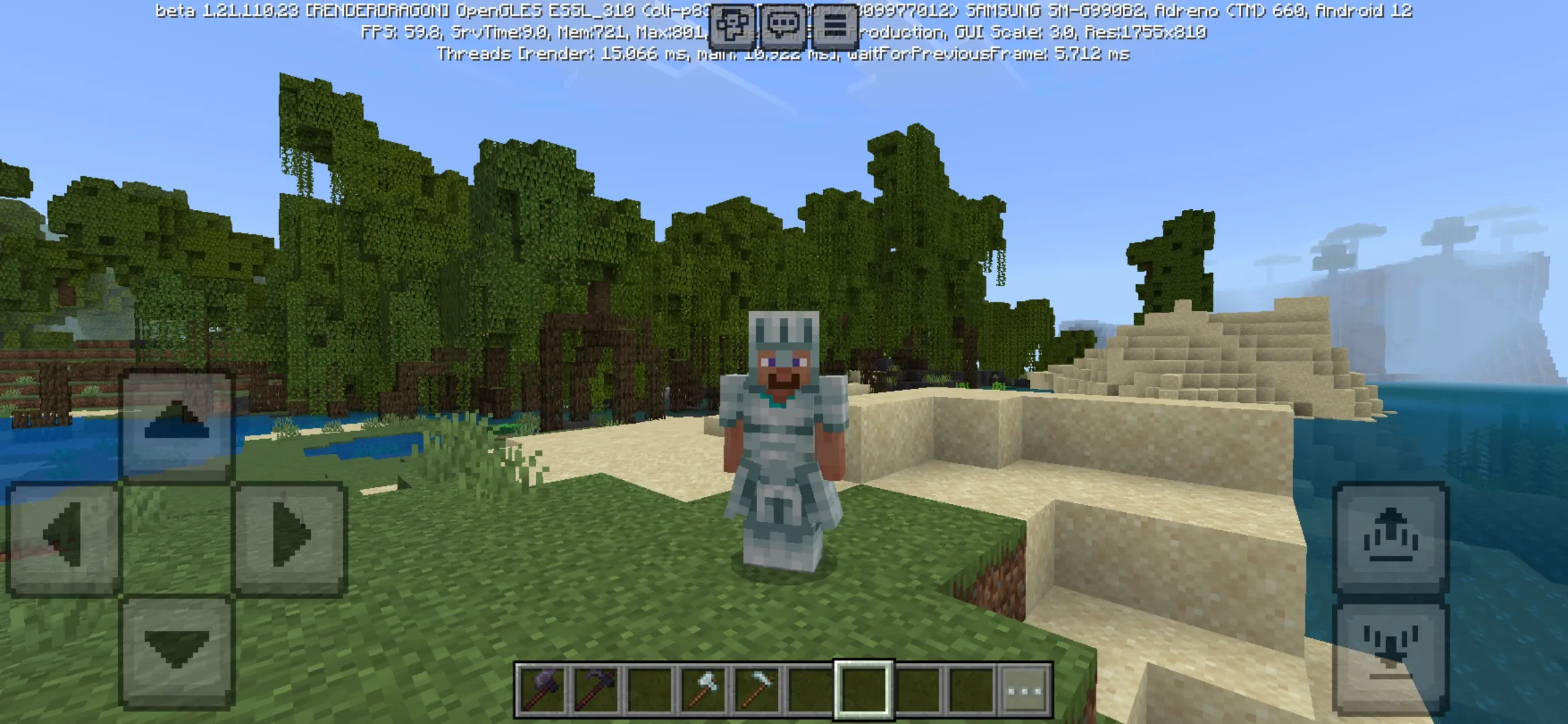 New Look from Steel Mod for Minecraft PE