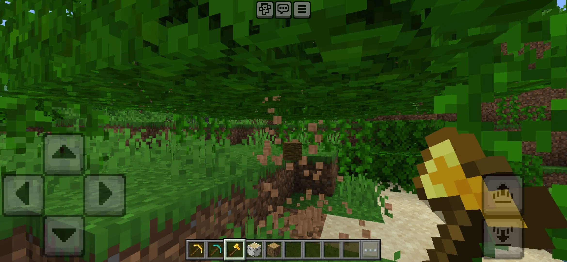 Options from Falling Tree Mod for Minecraft PE