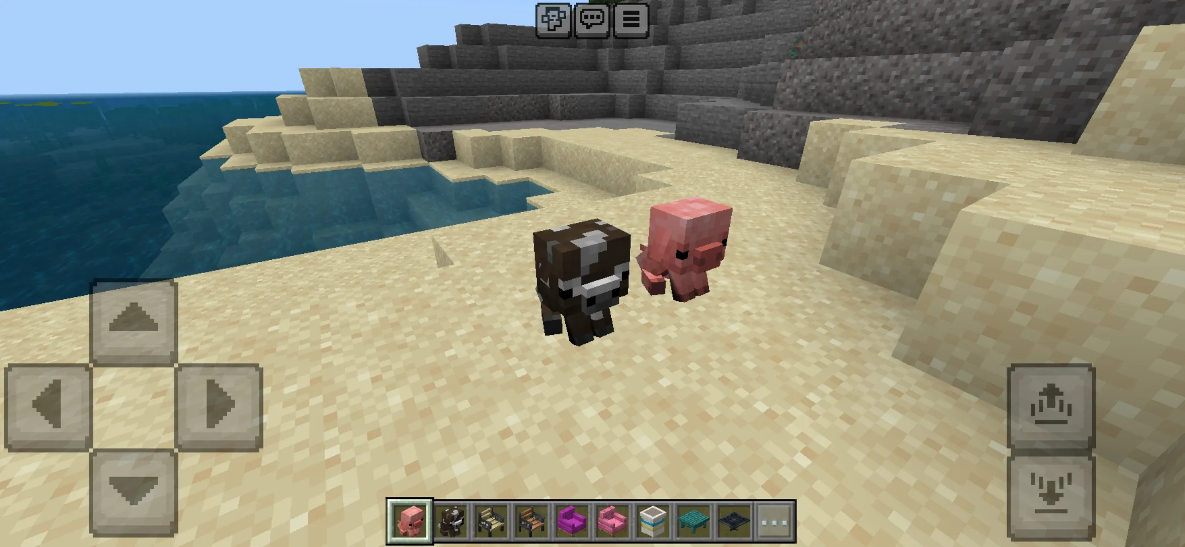 Plush from Unusual Furniture Mod for Minecraft PE