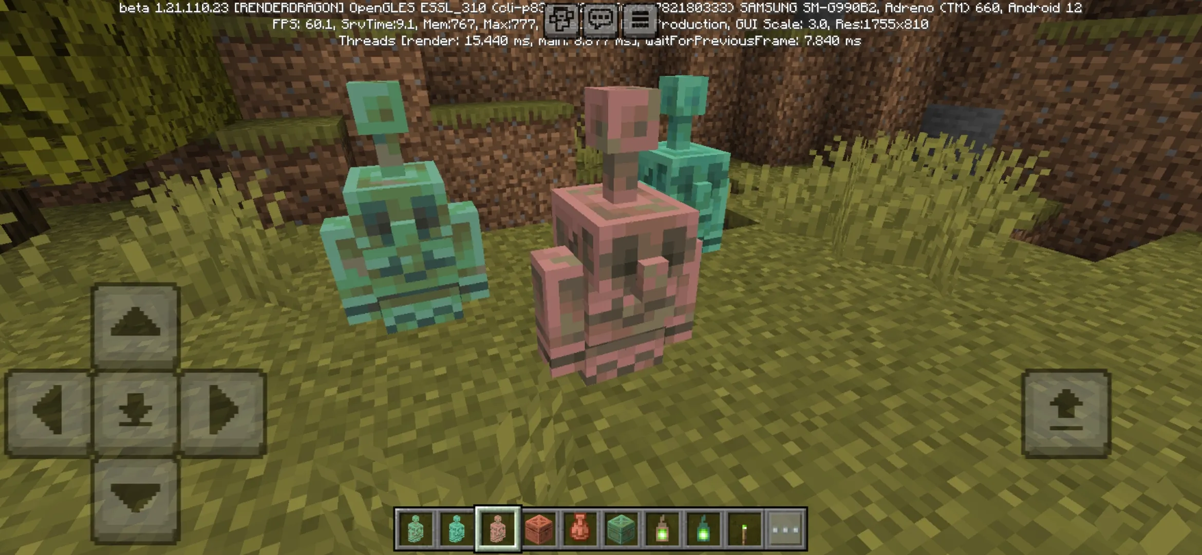 Statue from Minecraft 1.21