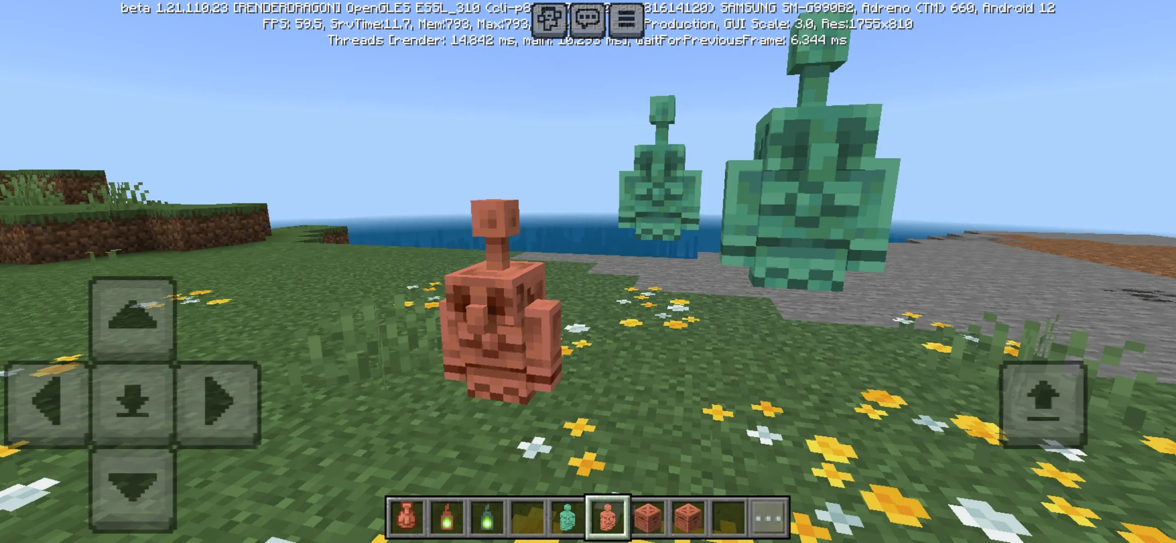 Statue from Minecraft PE 1.21