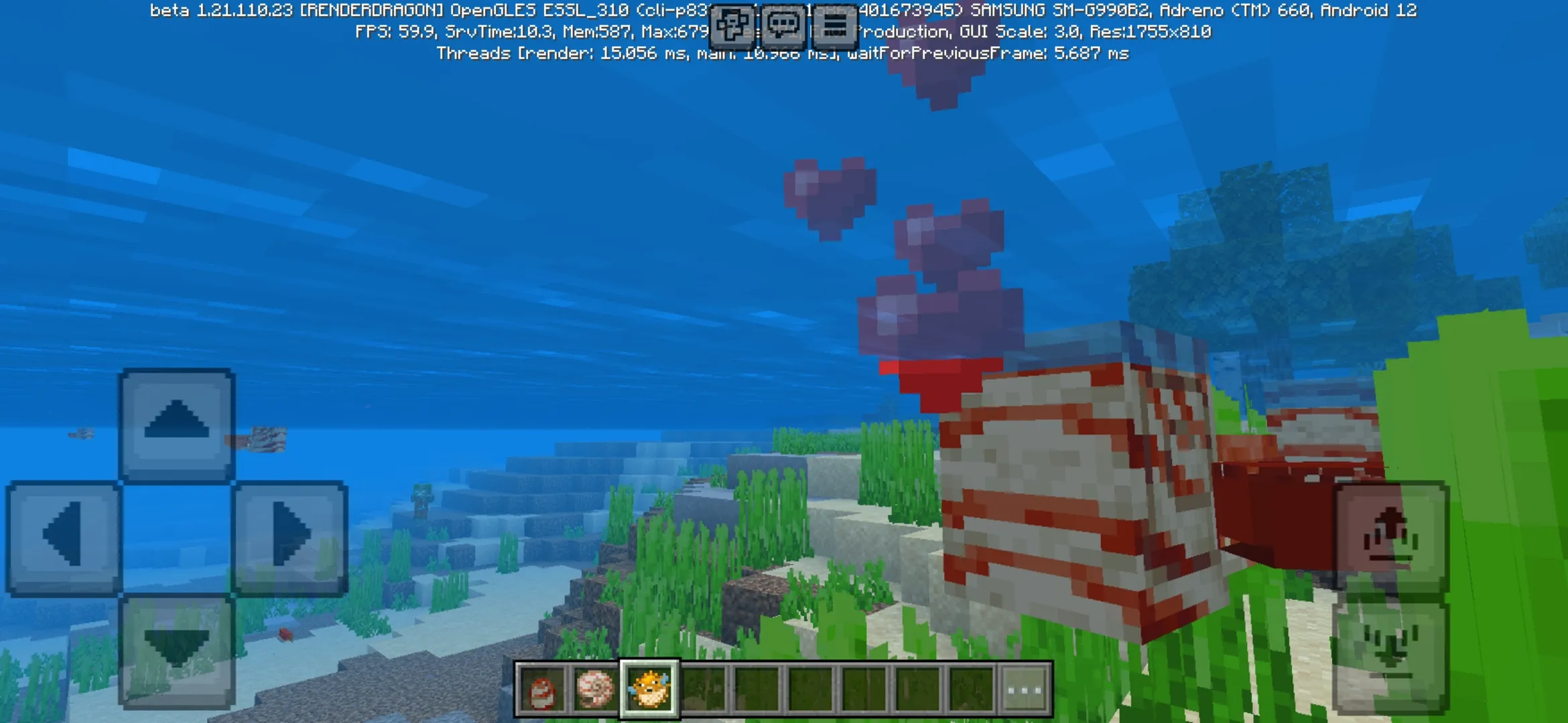 Tamed from Nautilus Mod for Minecraft PE