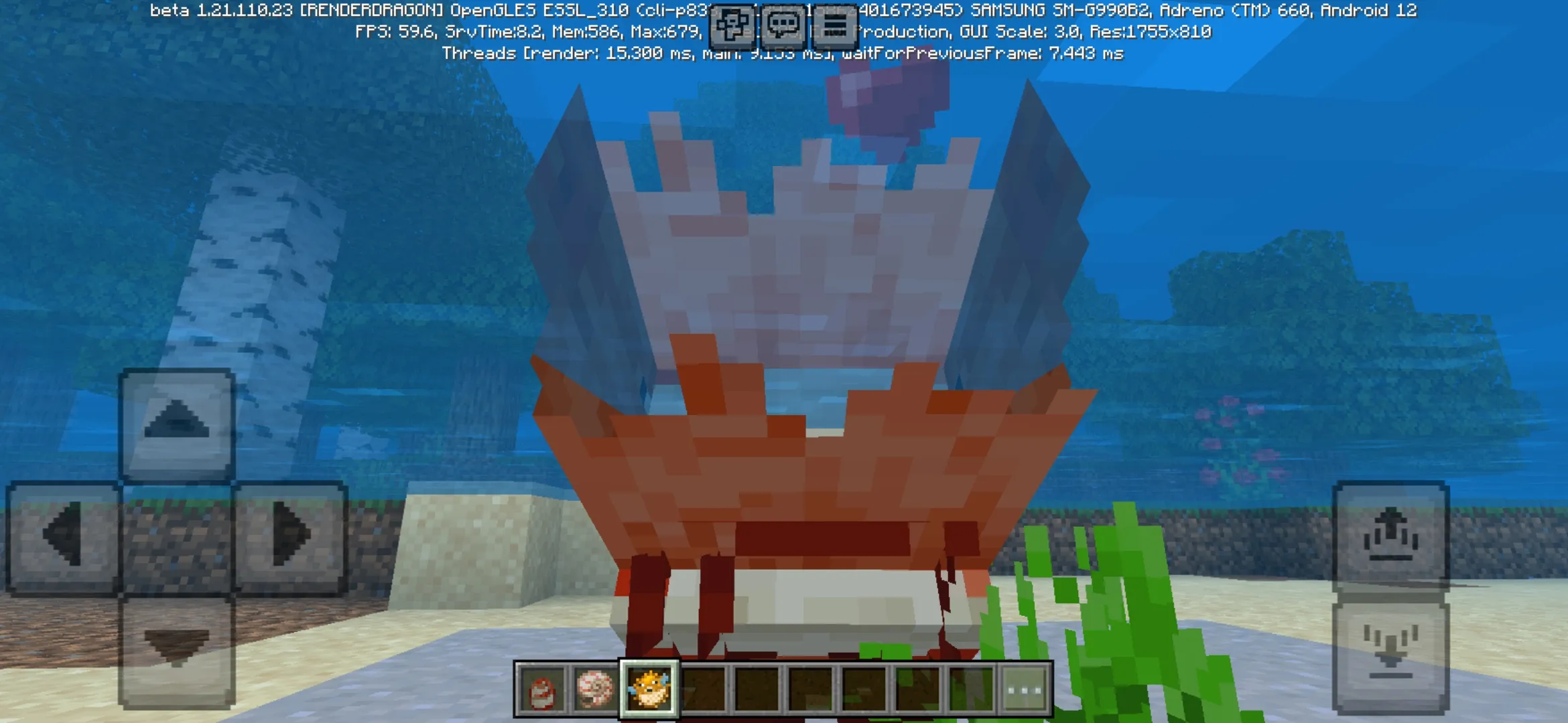 Taming from Nautilus Mod for Minecraft PE