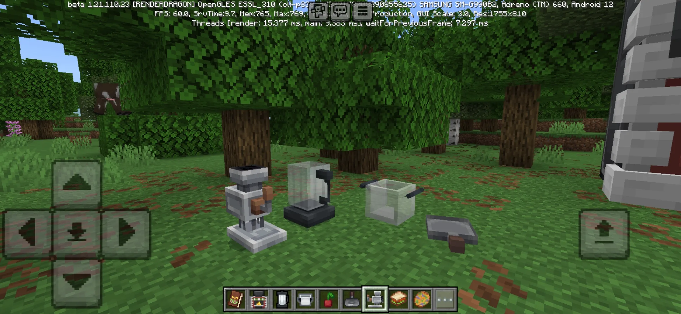 Technics from Cooking Mod for Minecraft PE