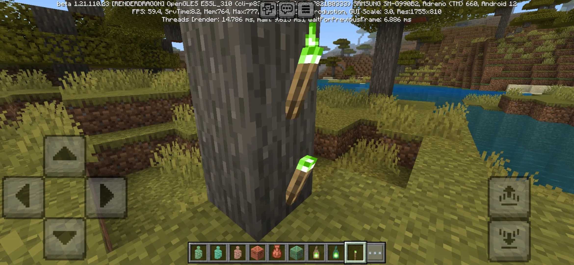 Torch from Minecraft 1.21