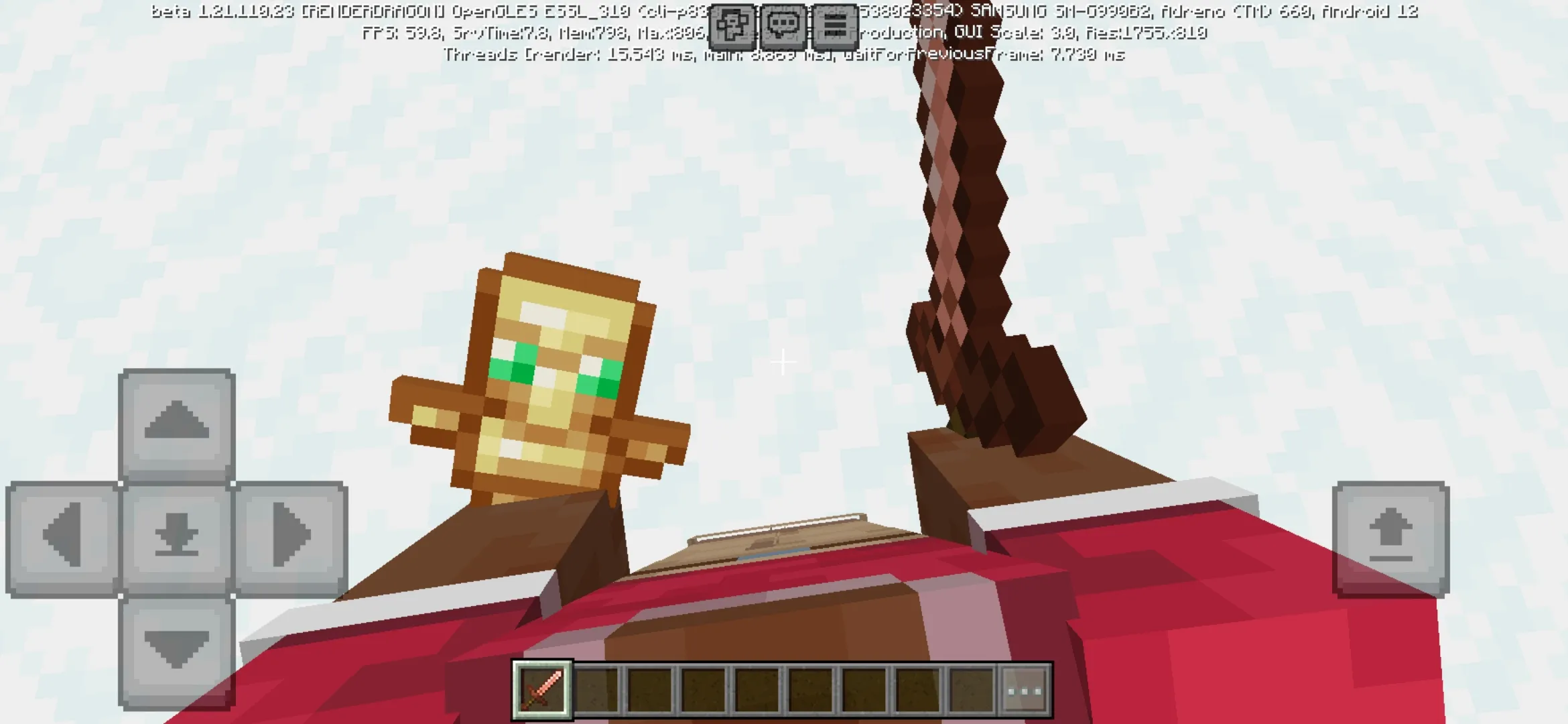 Totem from First Person View Mod for Minecraft PE