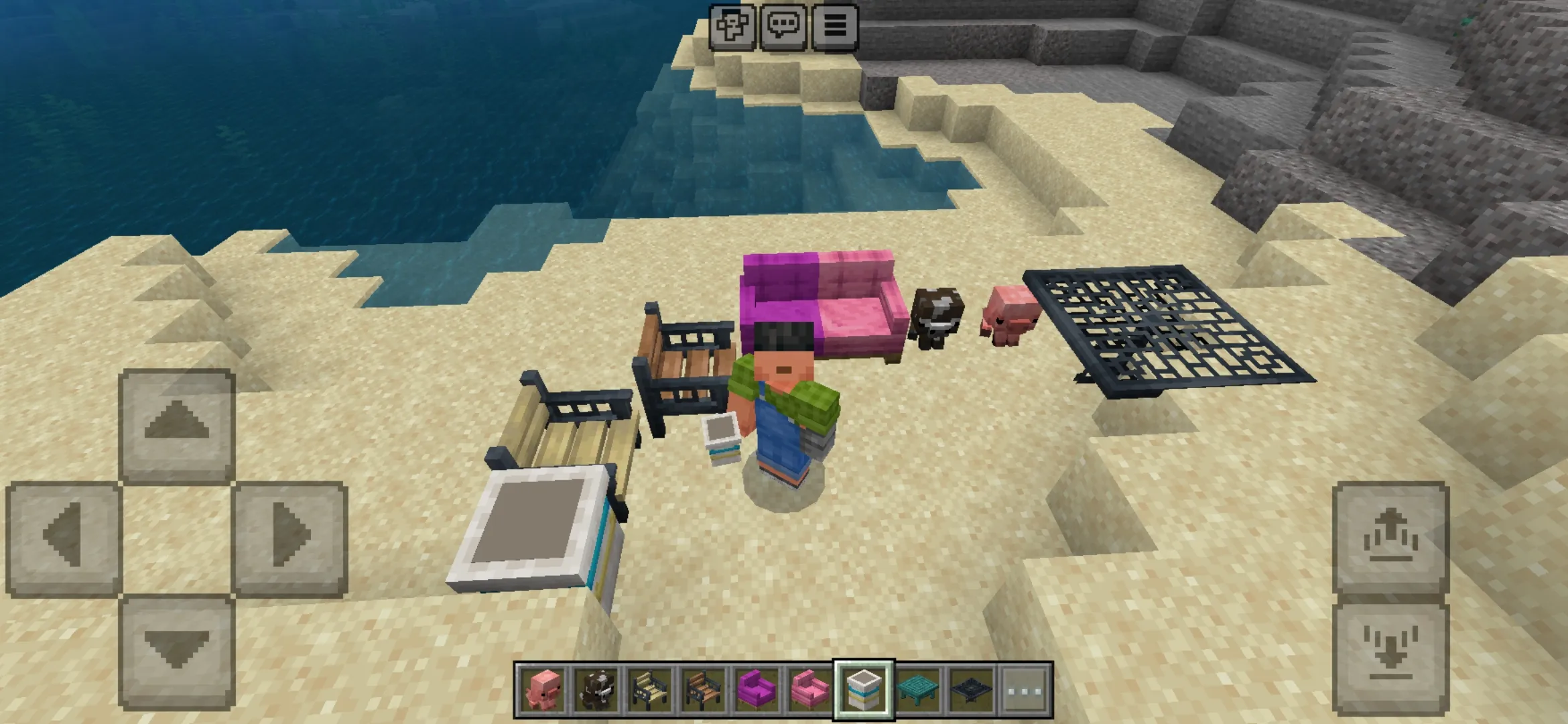 Unusual Furniture Mod for Minecraft PE