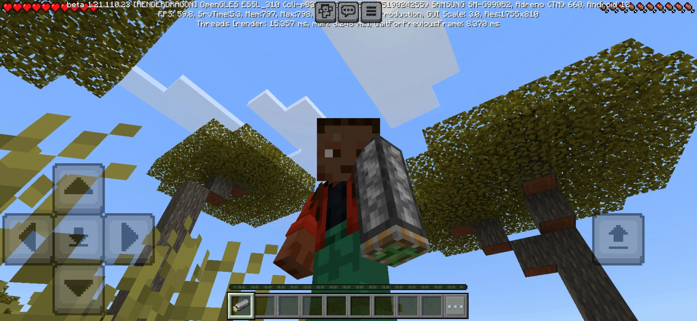 Use It from Piston Arm Mod for Minecraft PE