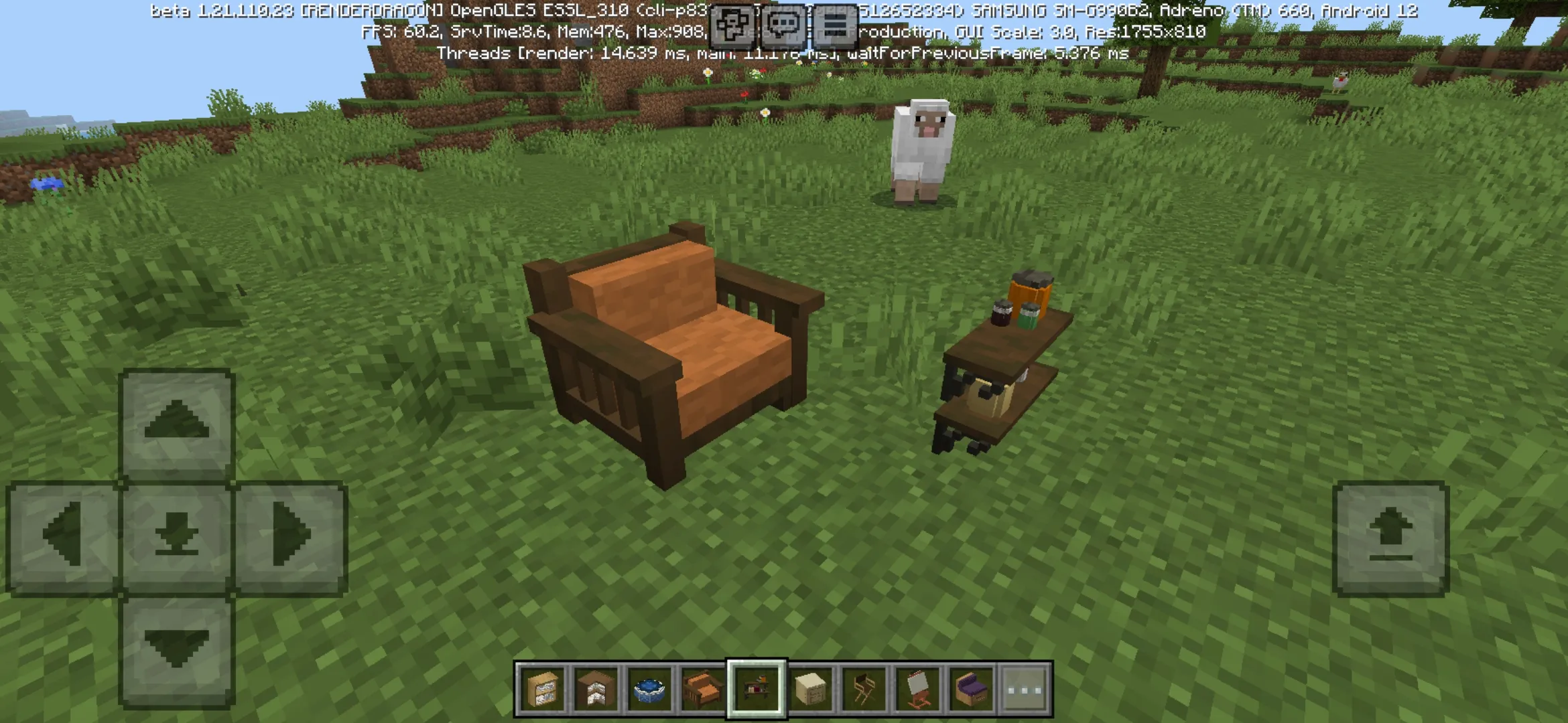 Variants from Ghoulcraft Furniture Mod for Minecraft PE