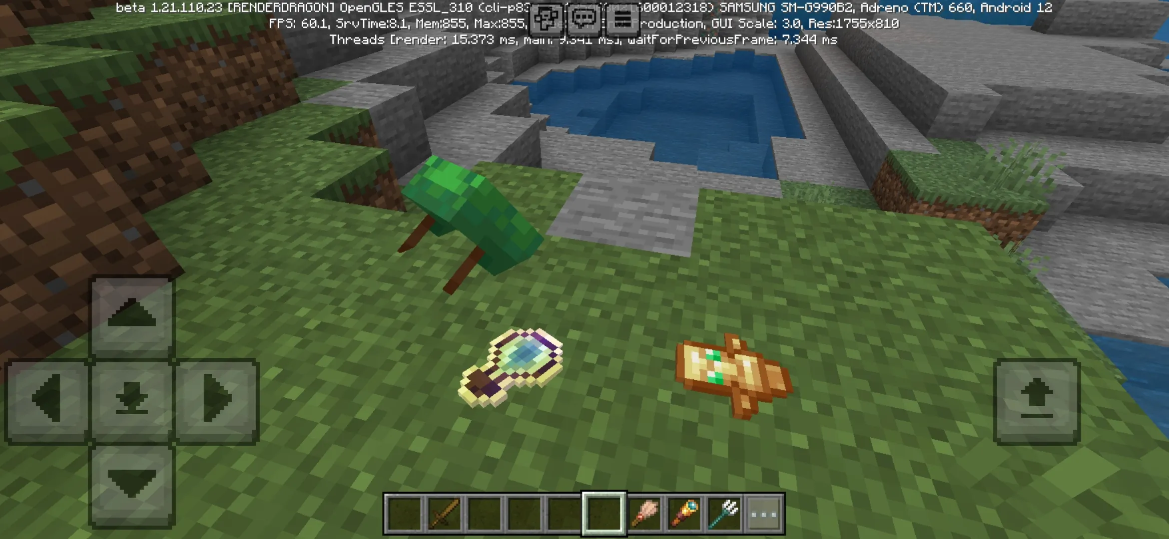 Variants from Item Physics Mod for Minecraft PE