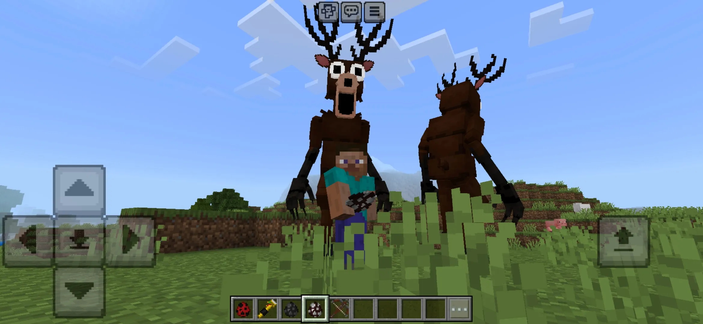 Wendigo from 99 Night Forest Mod for Minecraft PE