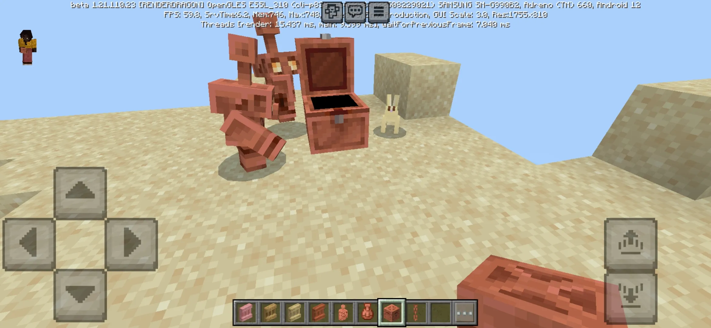 Copper Chest from Minecraft 1.21