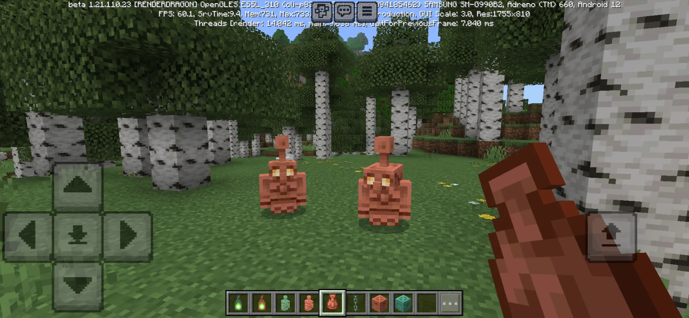 Golem from Minecraft 1.21