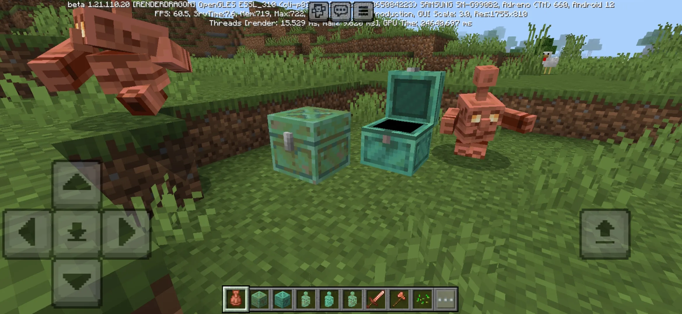 Copper Golem from Minecraft 1.21