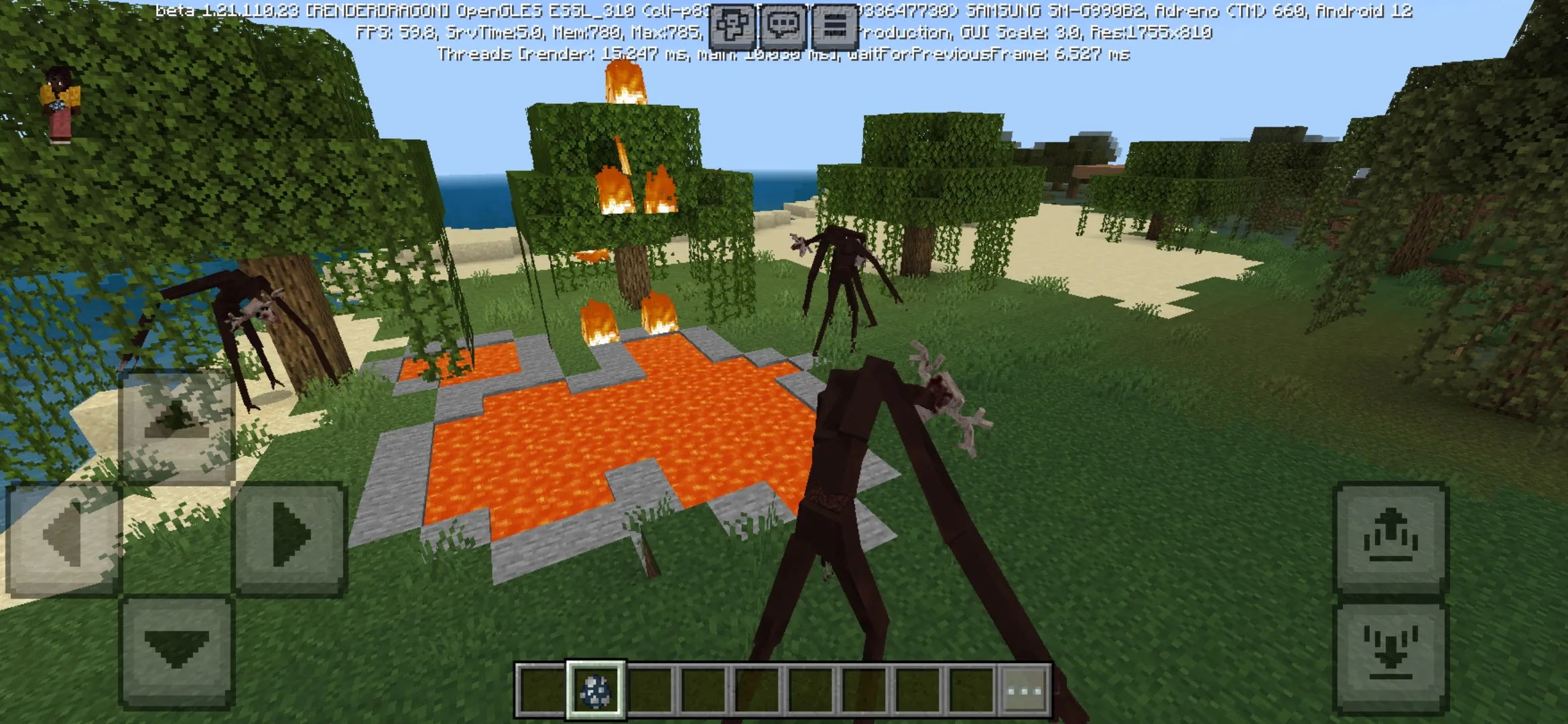 Monsters from Skinwalker Mod for Minecraft PE