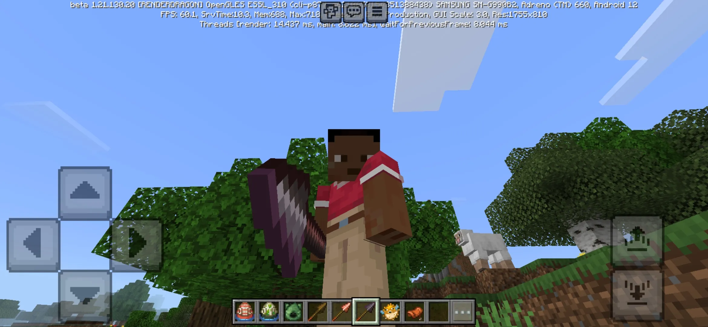 Spear from Minecraft 1.21