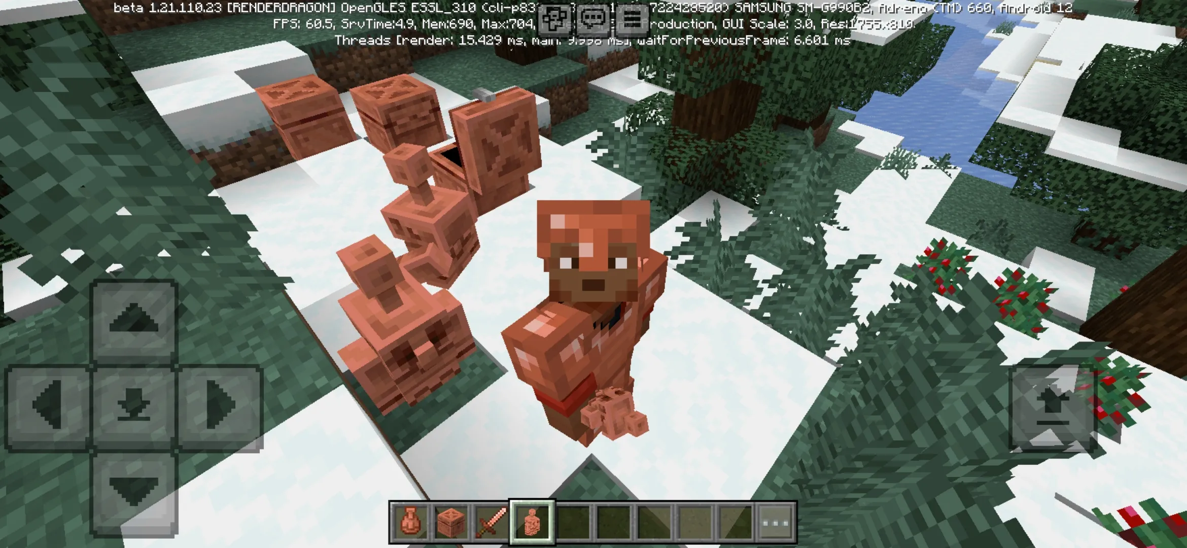 Statue from Minecraft PE 1.21