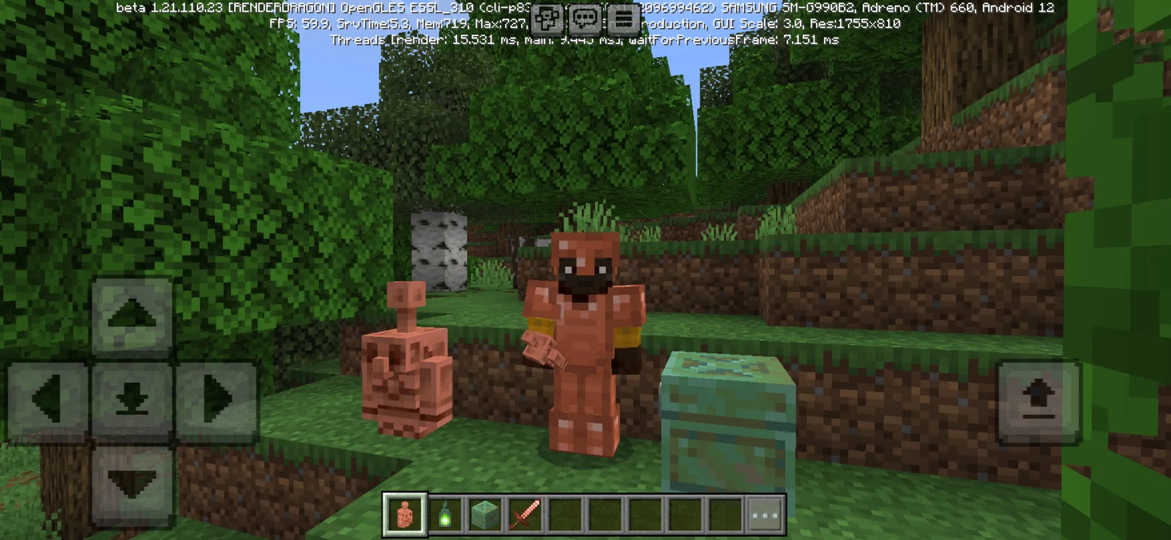 Statue from Minecraft 1.21