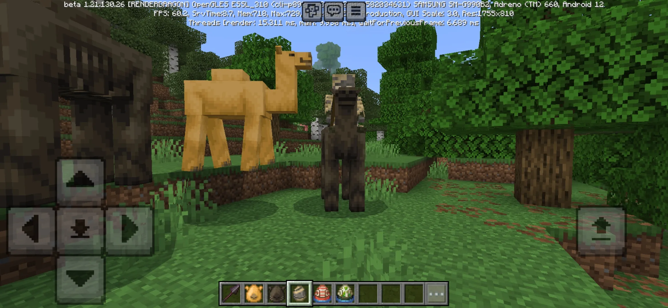 Camel Husk from Minecraft 1.21